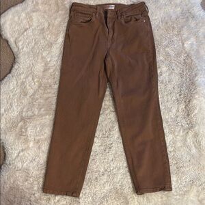 Kut from the Kloth Brown Ankle Jeans